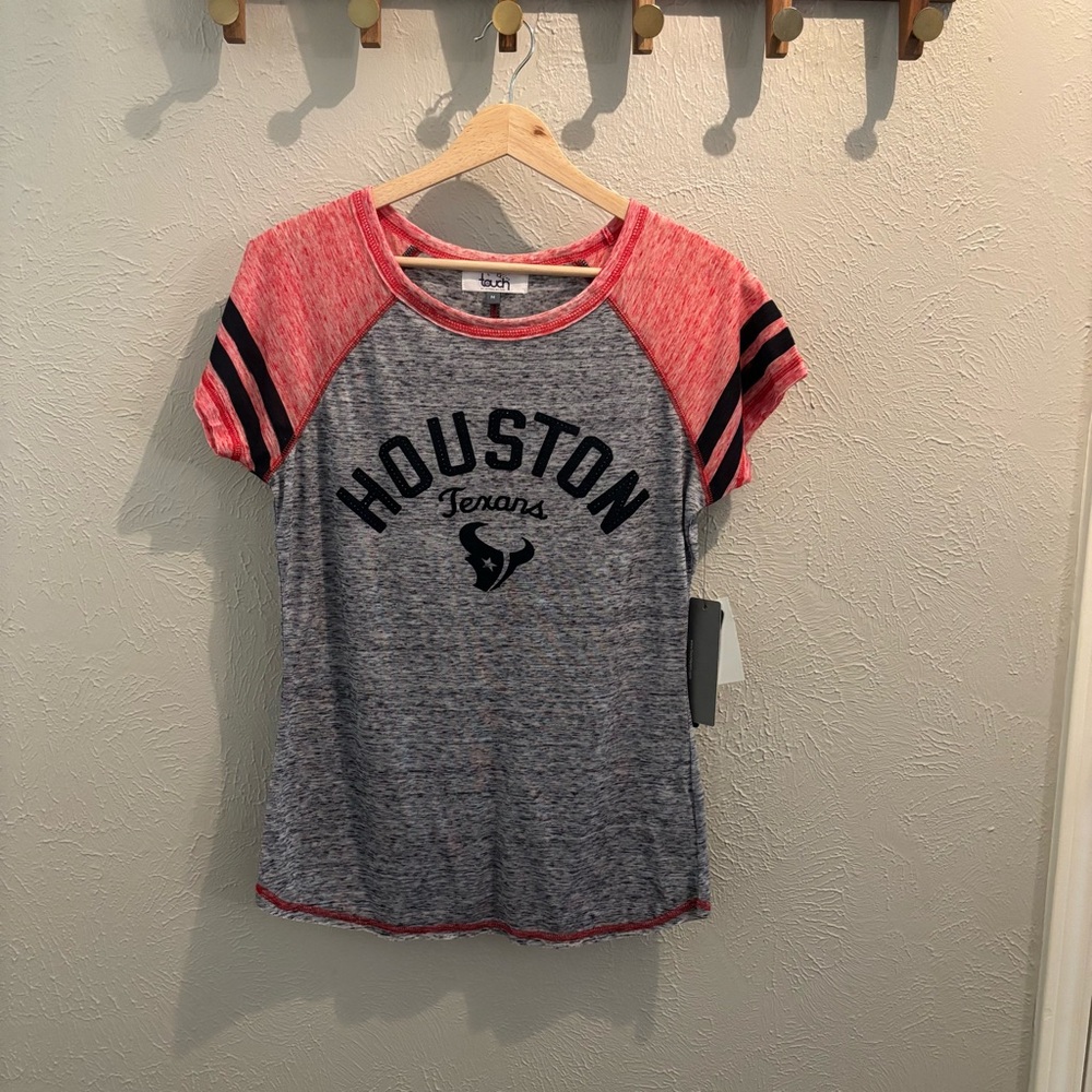 NWT Touch by Alyssa Milano Houston Texans NFL Team Apparel Women’s Size M Tee